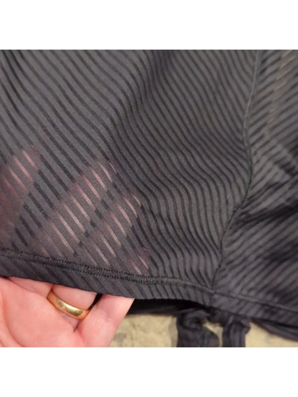 Lululemon Ahead By Miles Short Sleeve Black
